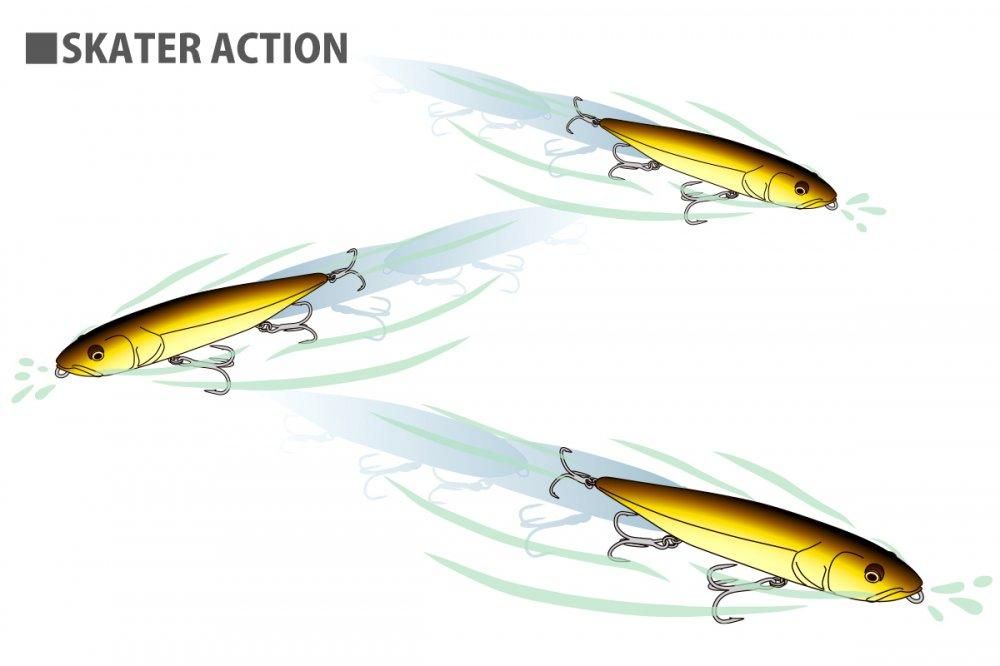 デプス/ヒュージペンシル [スケーター/サイレント] - HONEYSPOT