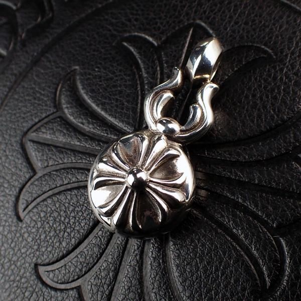 CHROME HEARTS (クロムハーツ) ラージ/クロスボール ペンダント