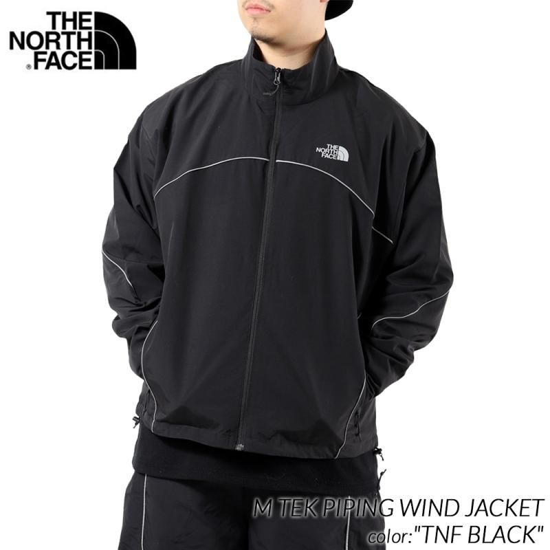 海外限定 THE NORTH FACE M TEK PIPING WIND JACKET 