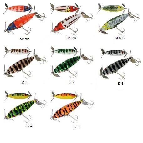 ヘドン ウンデットスプーク スミス ファクトリーカラー