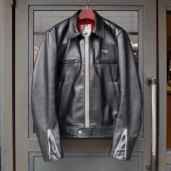 Lewis Leathers】 No.551 DOMINATOR Rutland Sheep Skin - SIDESTAND