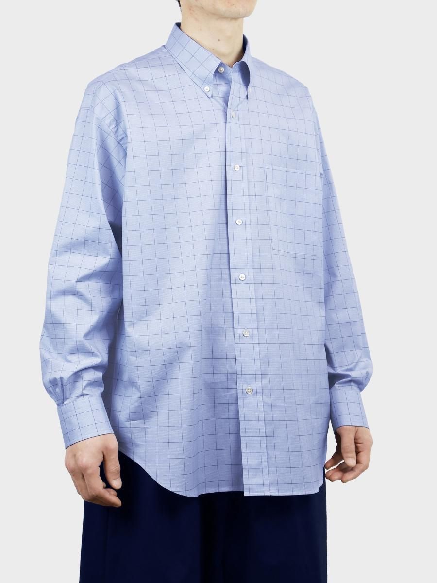 Graphpaper - グラフペーパー × THOMAS MASON / L/S B.D BOX SHIRT