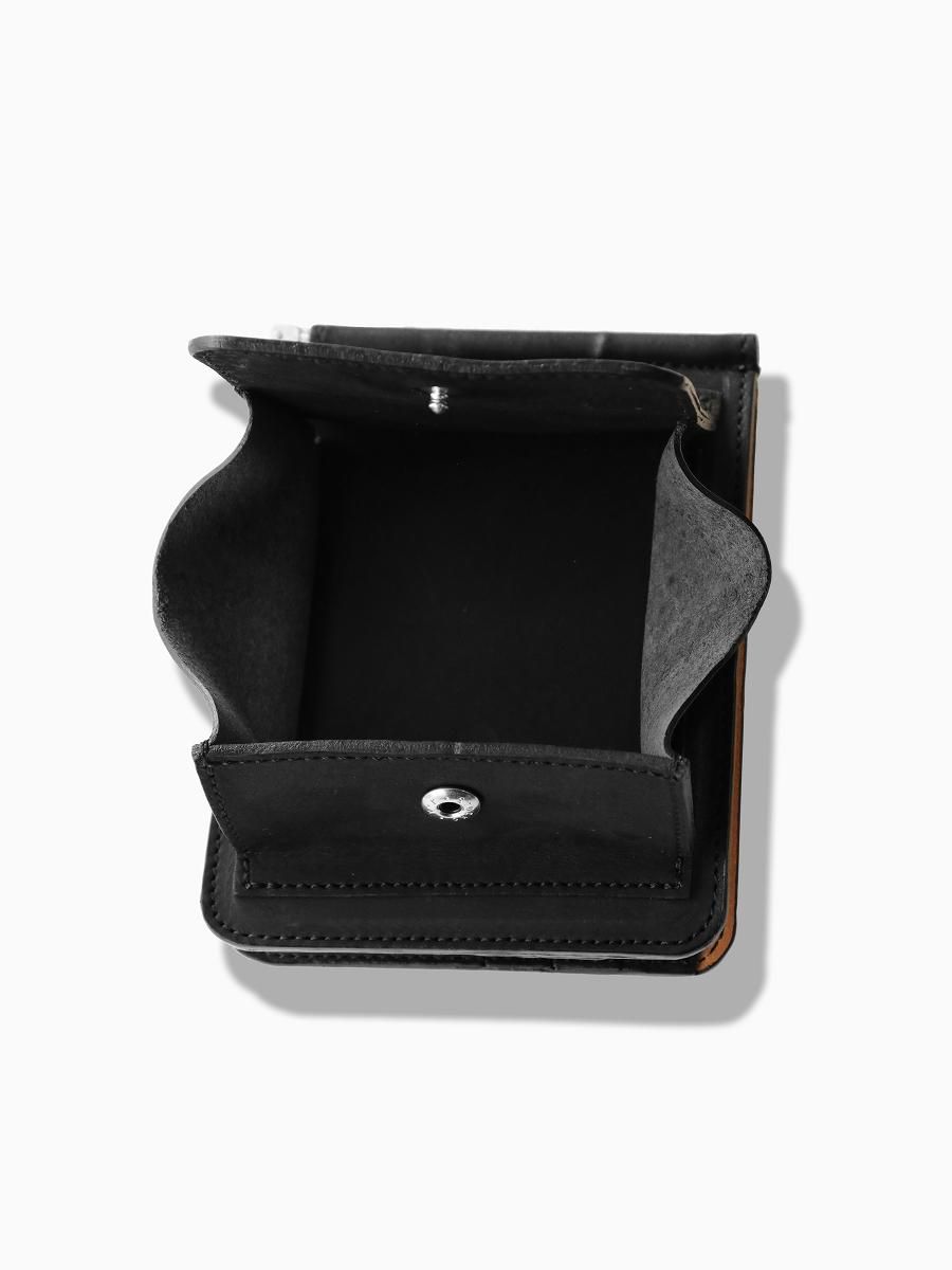 NONNATIVE - ノンネイティブ / DWELLER WALLET WITH MONEY CLIP COW