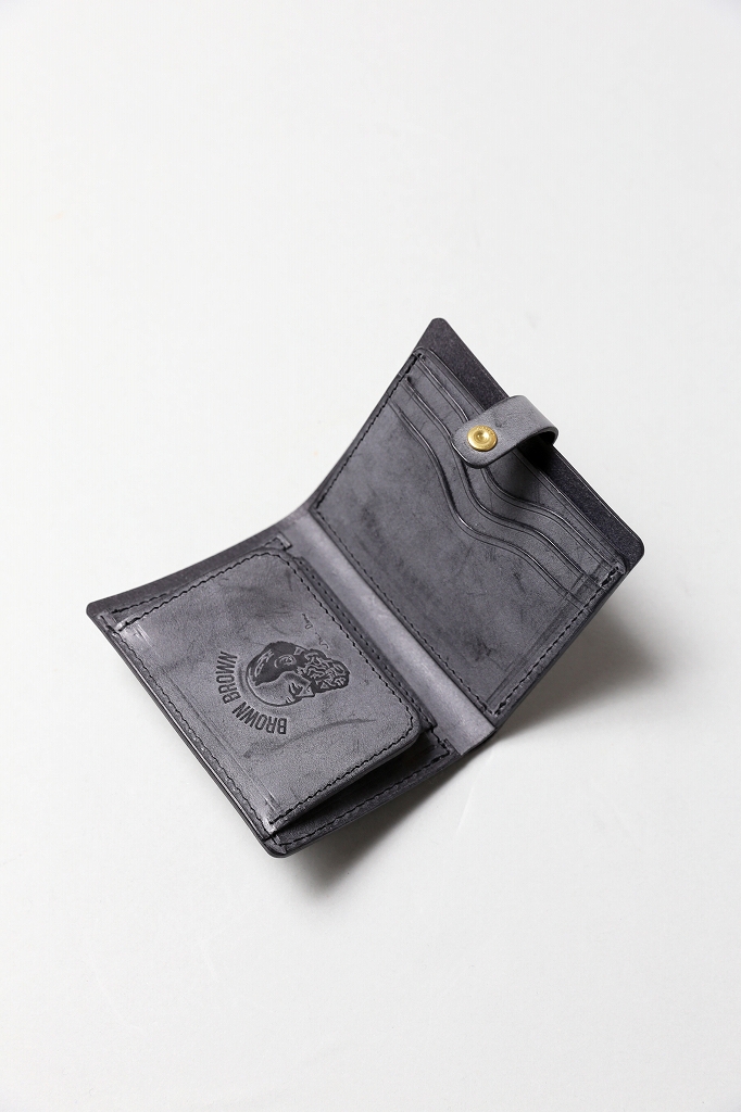 Brown Brown（ブラウンブラウン）コンパクトウォレット wax leather