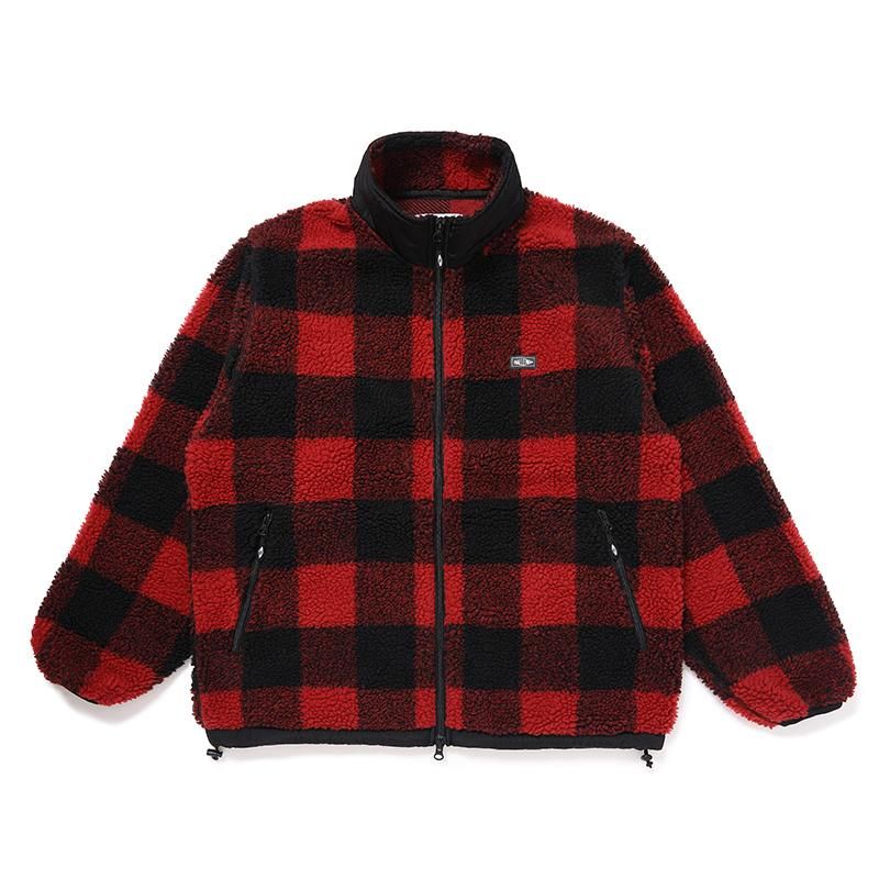 CHALLENGER/チャレンジャー BUFFALO PLAID BOA JACKET/バッファロー