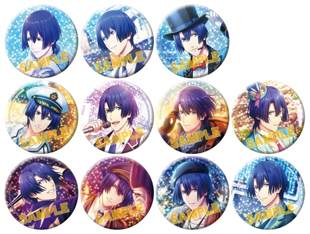 うたプリ』ホログラムが綺麗な「聖川真斗」缶バッジコレクション発売
