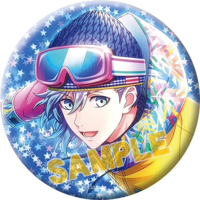 うたプリ』美風 藍の「トレーディングスターホログラム缶バッジ」が