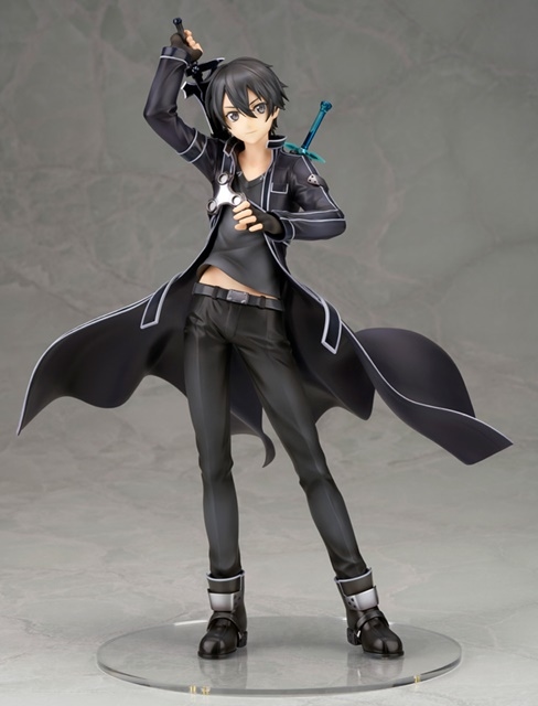 SAO』黒の剣士「キリト」＆ウンディーネ「アスナ」がフィギュア化