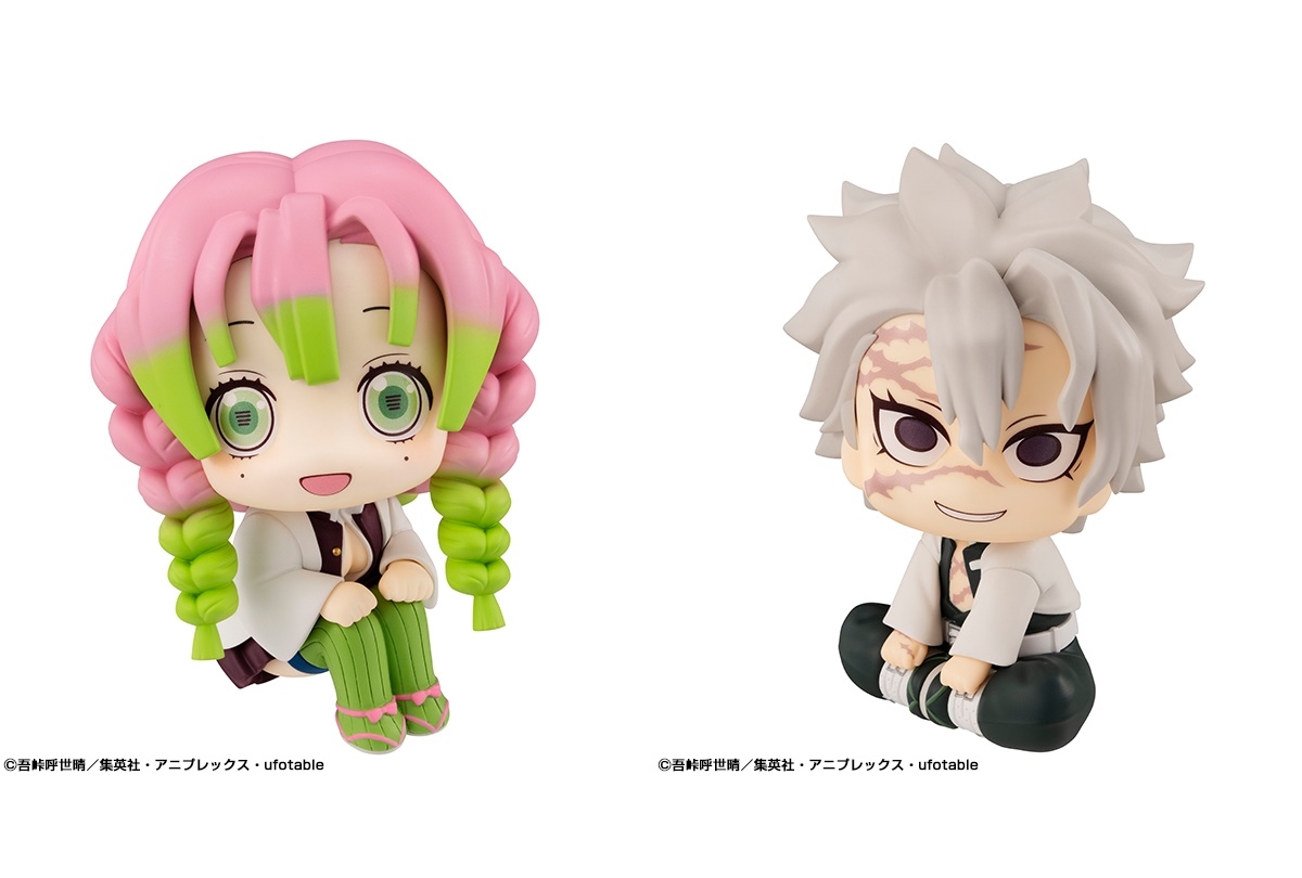 鬼滅の刃』甘露寺蜜璃＆不死川実弥が“るかっぷ”シリーズでフィギュア化