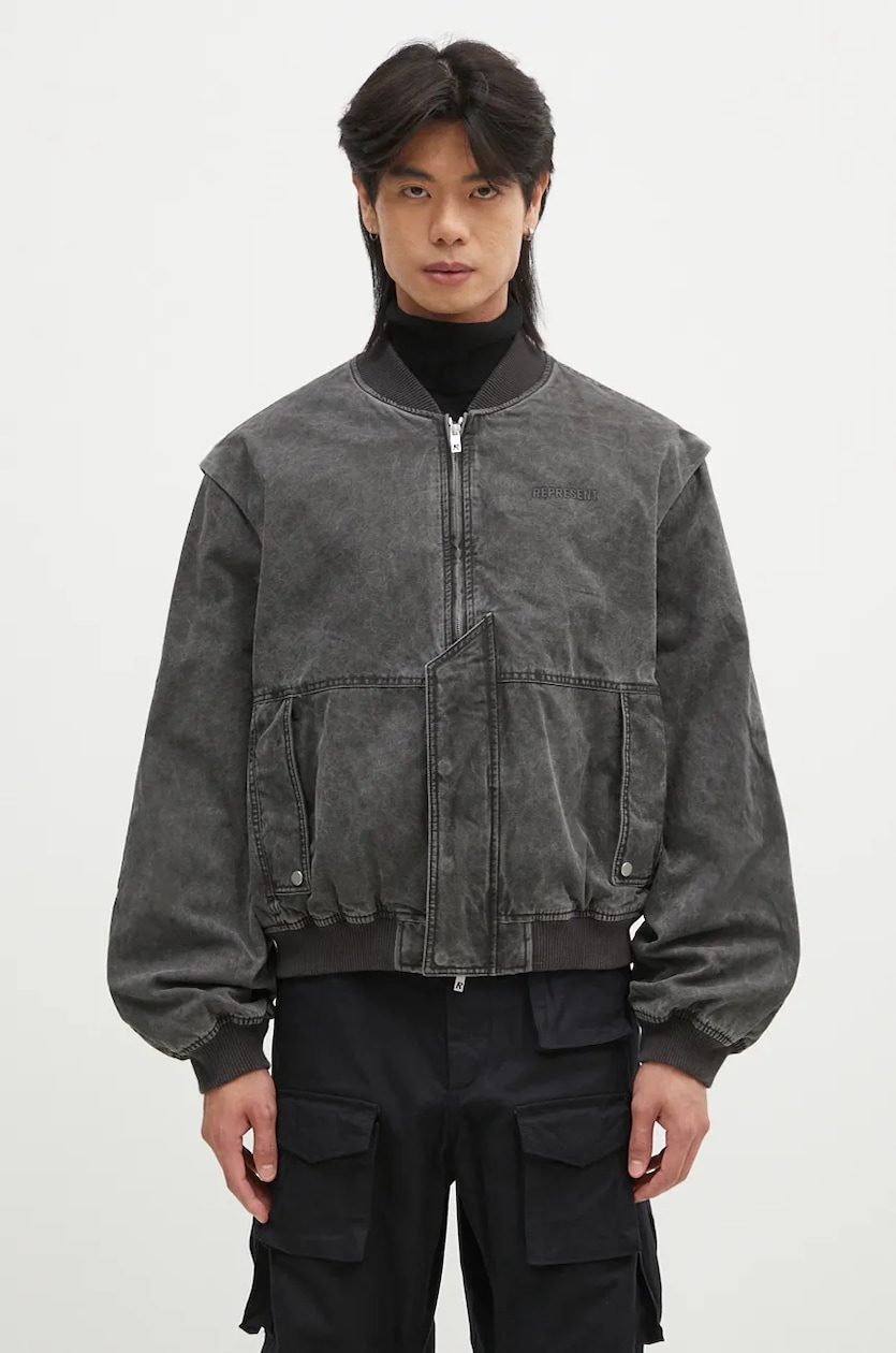 Neil Barrett reversible bomber jacket Reversible With Pocket