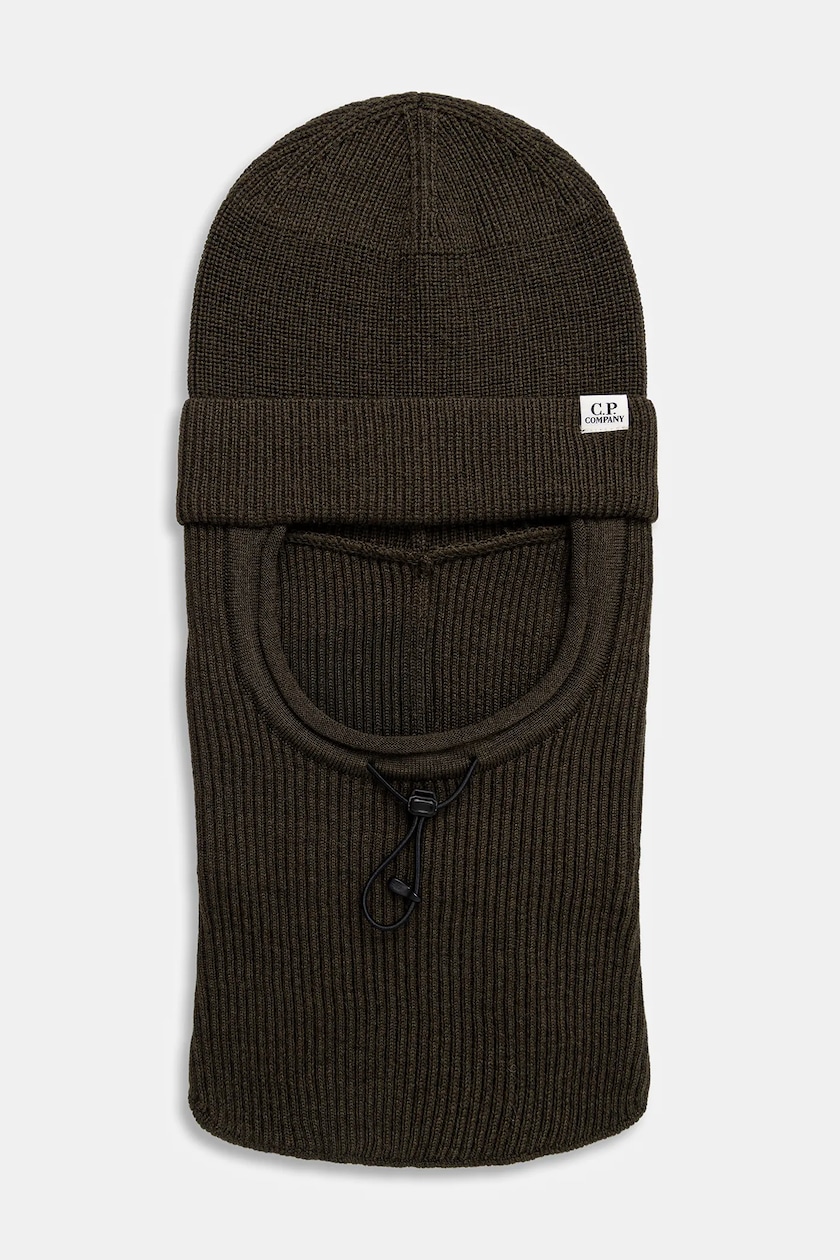 C.P. Company wool balaclava black color RFCMAC740A005509A at PRM US