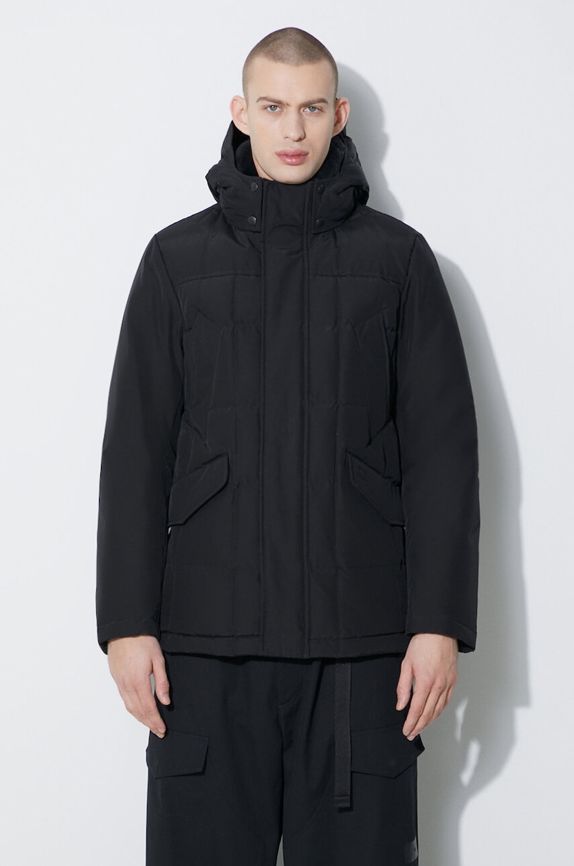 Alpha Industries parka N3B Airborne men's black color 188141.03 at