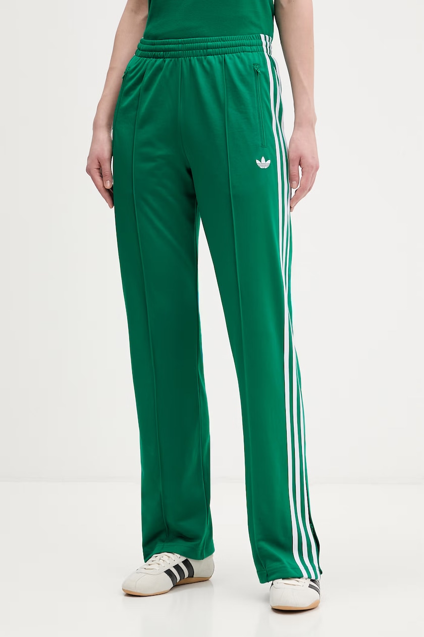 adidas Originals joggers Firebird green color with an application