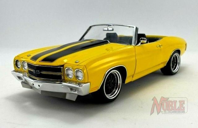 ACME 1/18 1970 シボレー シェベル SS コンバーチブル YELLOW