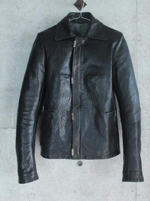 SCARSTITCHED LEATHER JACKET / CAROL CHRISTIAN POELL (キャロル