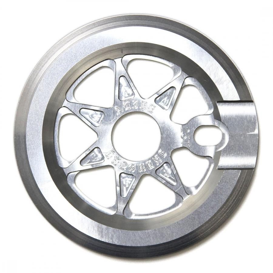 ALIVE INDUSTRY - SEVEN STAR GUARD SPROCKET - SILVER - W-BASE | BMX