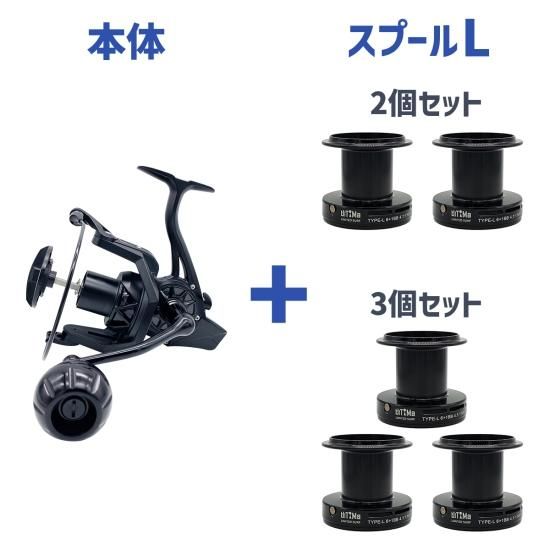 オルルド釣具】LIMITED SURF スピニングリール（スプール付き