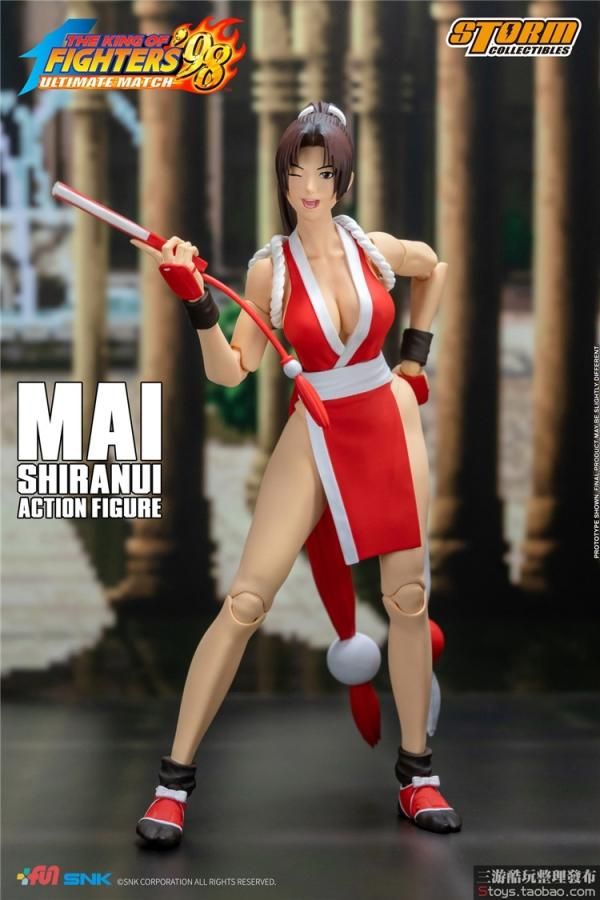 KOTOBUKIYA 不知火舞 1/7 KOF'98 未開封 美品 塗装済み完成品 1/7 SNK