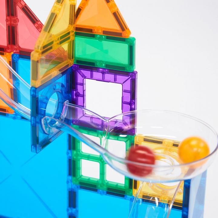 マグビルド スロープセット（72ピース） 【グッド・トイ2023 】 - 木の