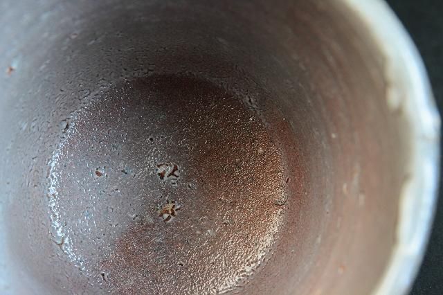 中川自然坊 「 絵唐津湯呑 」 中川恭平極箱 切立 - レトロ ＆アート