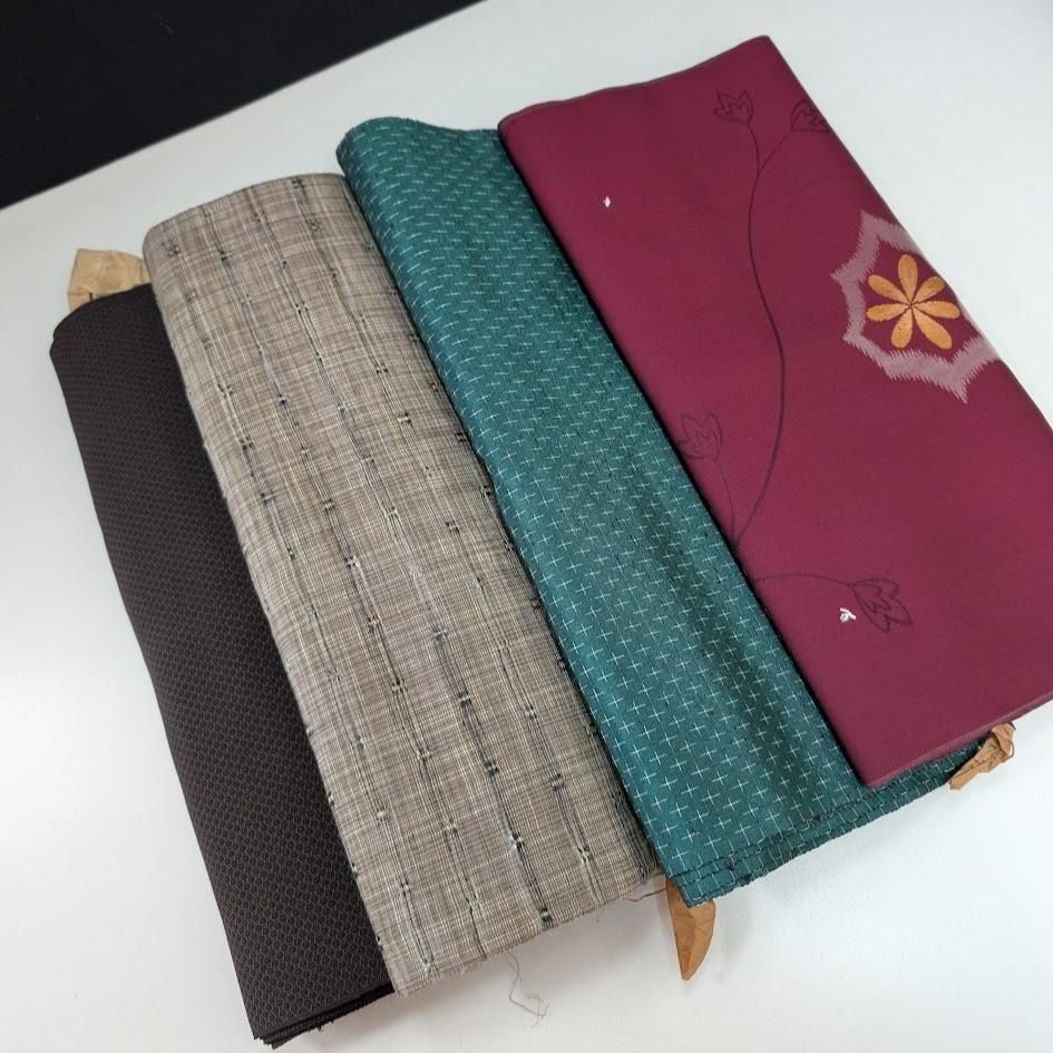 絞風浴衣 リメイク用3枚セット | 昭和レトロ - 着物工房あかり