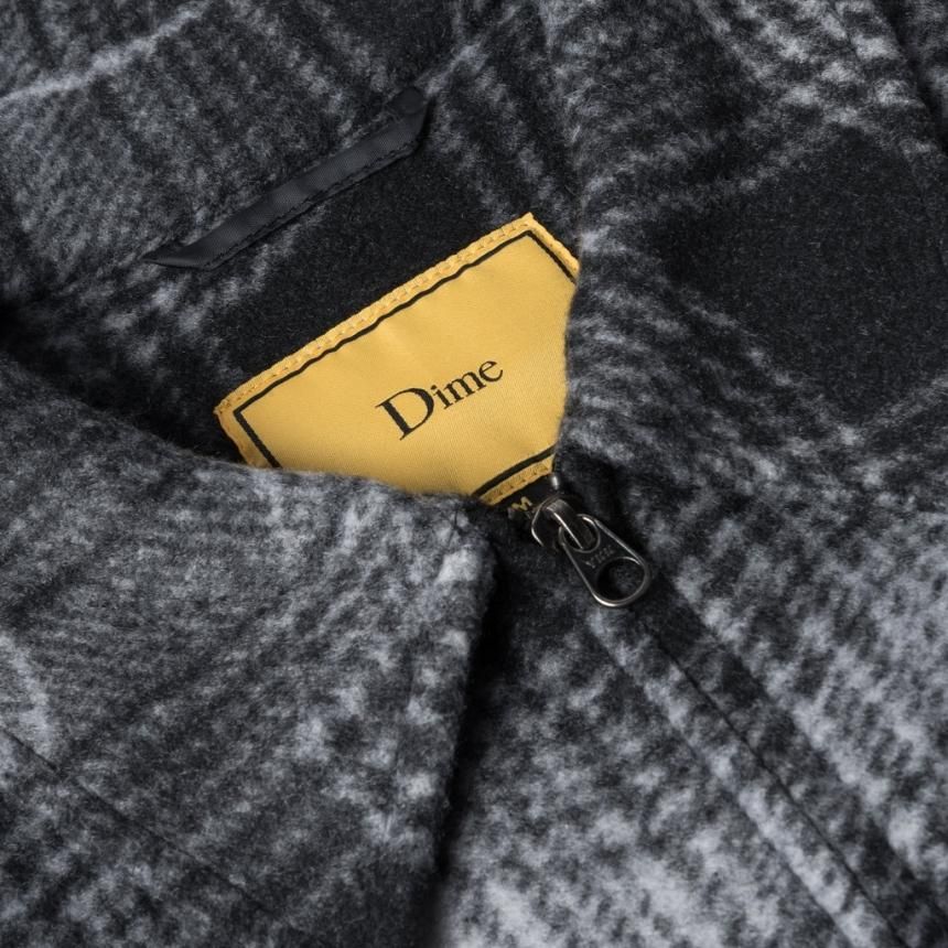 Dime WAVE PLAID JACKET / CHARCOAL (ダイム ジャケット) - HORRIBLE'S