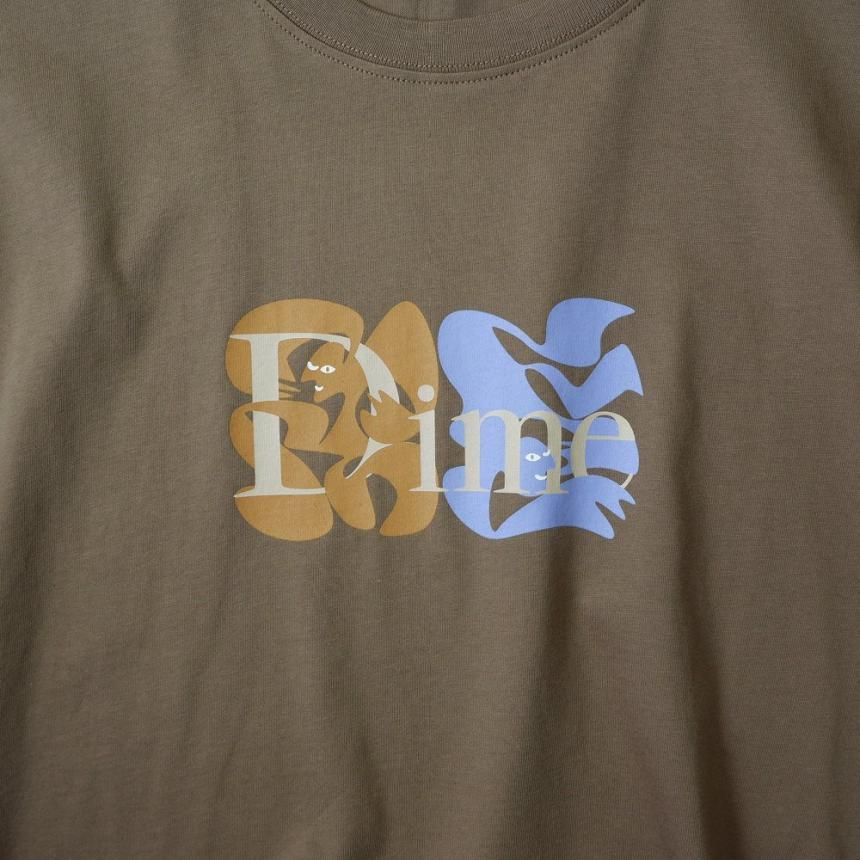 Dime Classic Duo T-Shirt / Deep Sepia (ダイム Tシャツ / 半袖