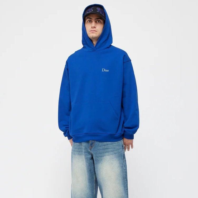 Dime Classic Small Logo Hoodie / Navy Blue (ダイム パーカー