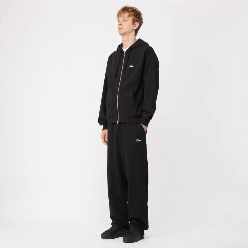 Dime Cursive Small Logo Sweatpants | ブラック - HORRIBLE'S PROJECT