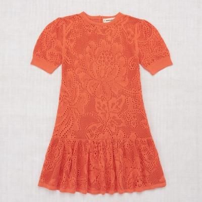 60%Off!! Misha and Puff◇ Lace Peplum Dress, Melon - MaRiet 