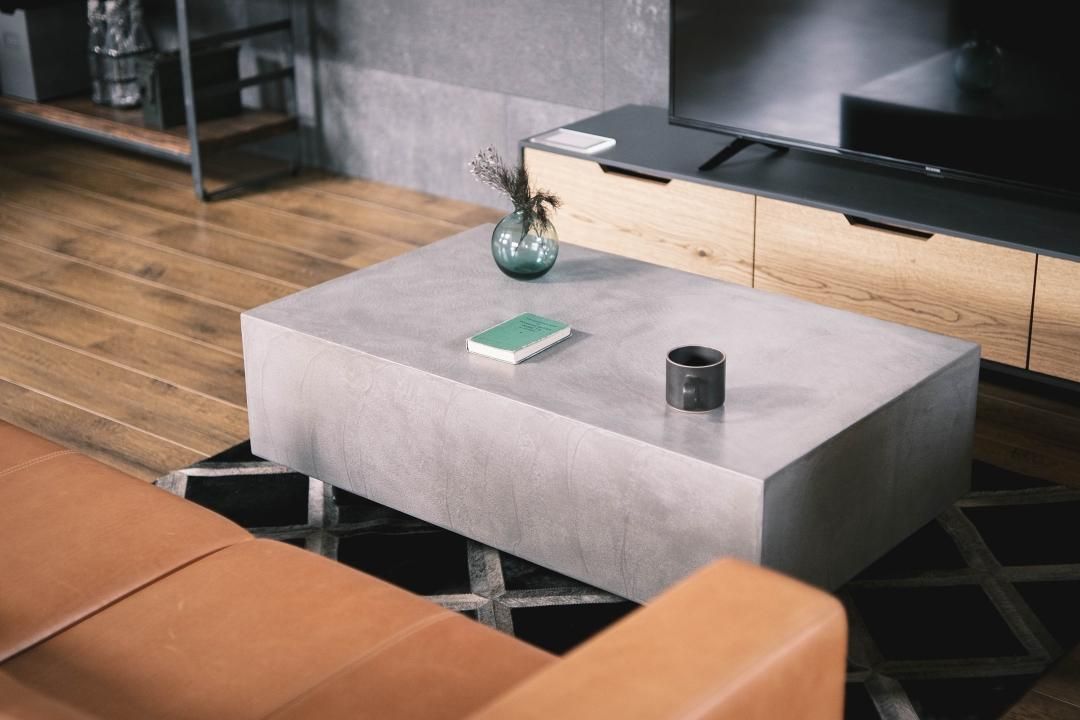 ブロックローテーブル - DICHOTOMIC ディコトミック | アイアン家具