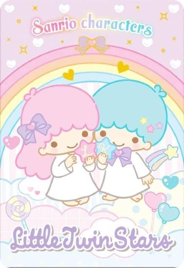 08 リトルツインスターズ (キャラクターカード) 】 サンリオ