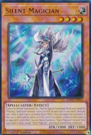 遊戯王 RA02-EN012 沈黙の魔術師－サイレント・マジシャン (英語版 1st