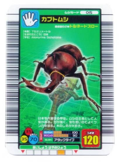 カブトムシ】 甲虫王者ムシキング(TM) ミニチュアカードアクリル2