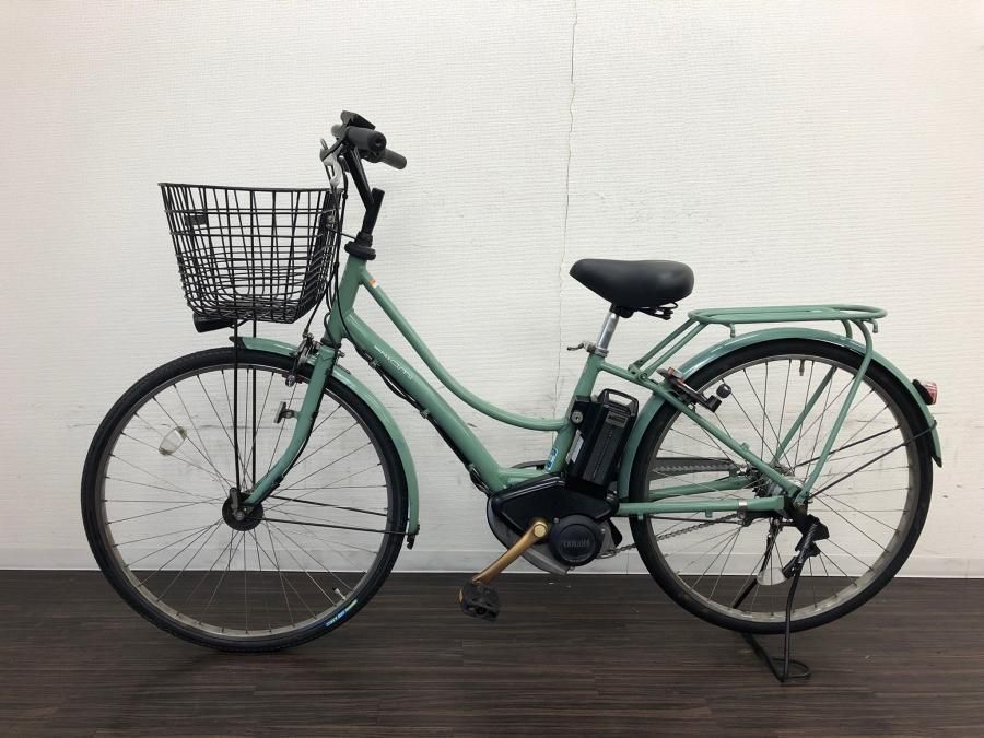 電動自転車 ヤマハ PAS ami 26インチ ミントグリーン 8.7ah 2014年頃