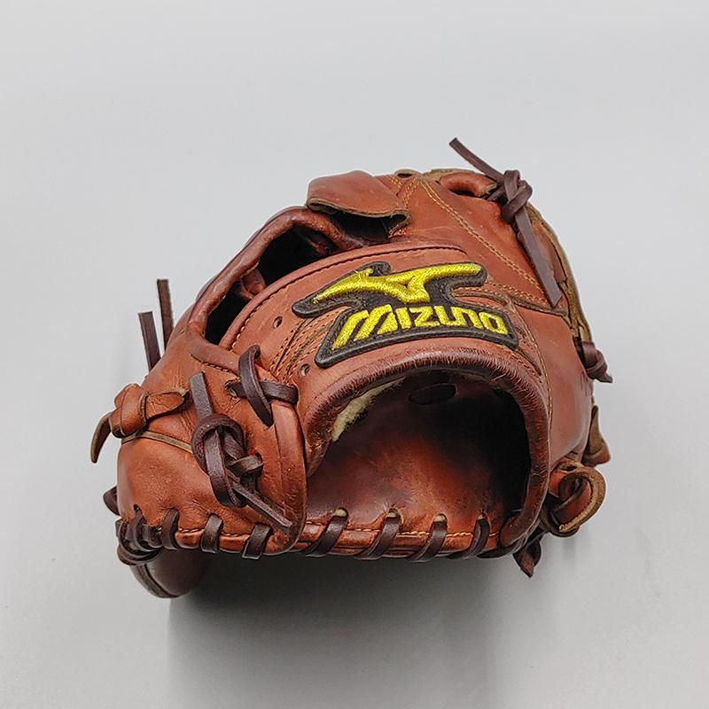 全紐交換済み (高校野球対応)】 ミズノ 硬式グローブ / 投手用 型付け