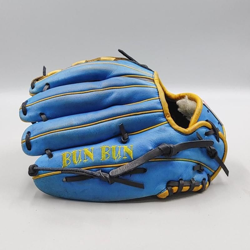 全紐交換済み (高校野球対応)】 スラッガー 軟式グローブ / オール