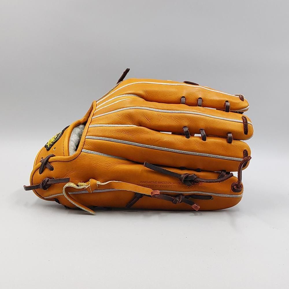 クリーニング済み (高校野球対応)】 ザナックス 硬式グローブ / 外野手