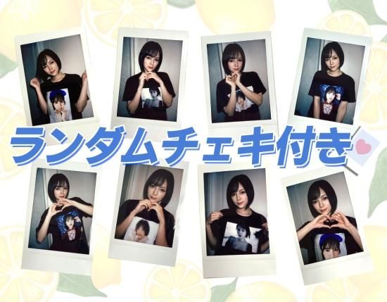 涼森れむ×上野勇】コラボTシャツ+ランダムチェキセット