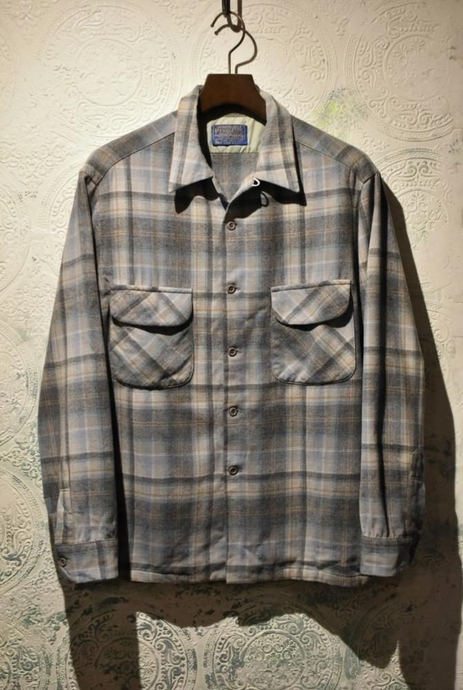 1960年代 ペンドルトン ウール チェック シャツ [ Pendleton