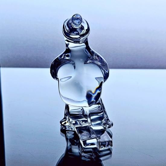 輝くオールドバカラ くまのクリスタルオブジェ【1936年以降