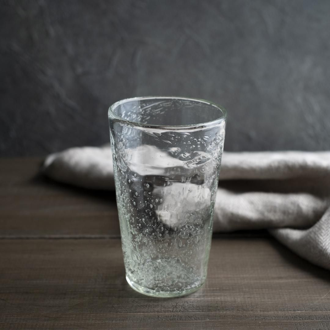 山田奈緒子（吹きガラス工房一星） うす泡グラス／high - alltid