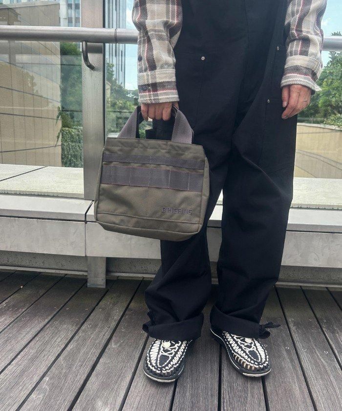 ブリーフィング 【BRIEFING】BRG231T39 CLASSIC CART TOTE TL - GREEN BOWL