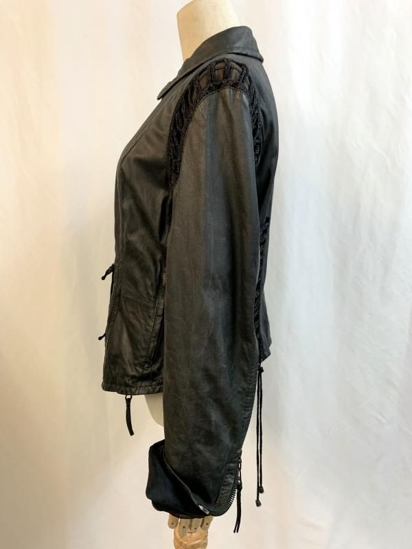 GIANFRANCO FERRE ジャンフランコ フェレ レザージャケット｜ハイ