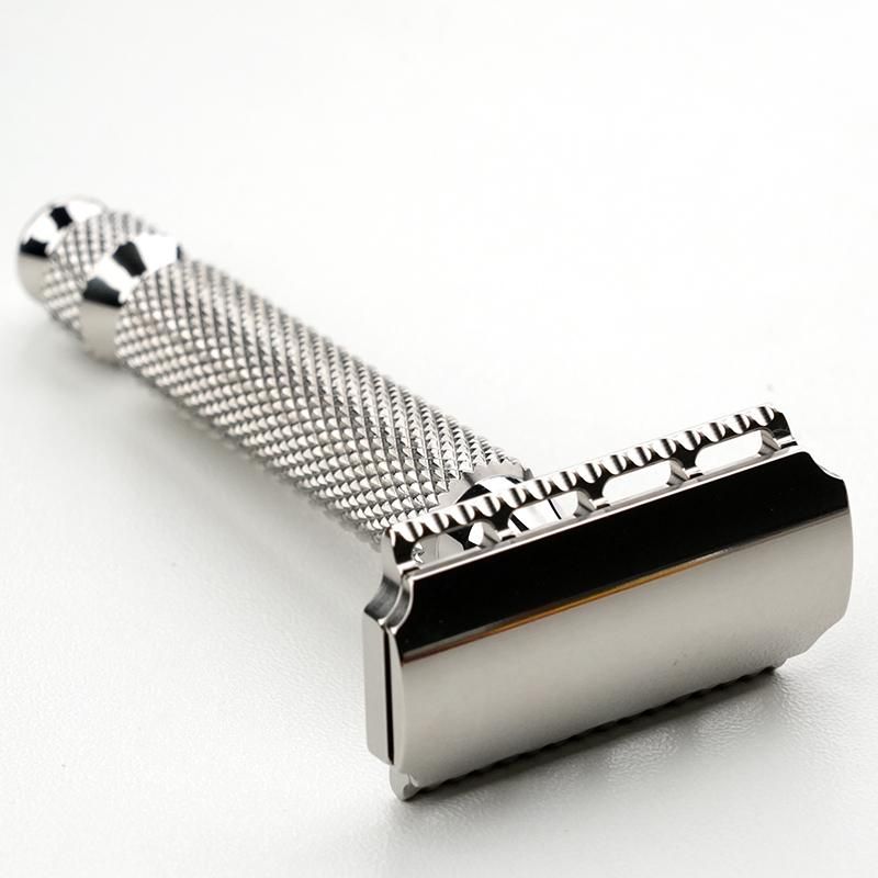 RAZOROCK Lupo SS 72 | ステンレス製シェーバー - 両刃カミソリ専門店