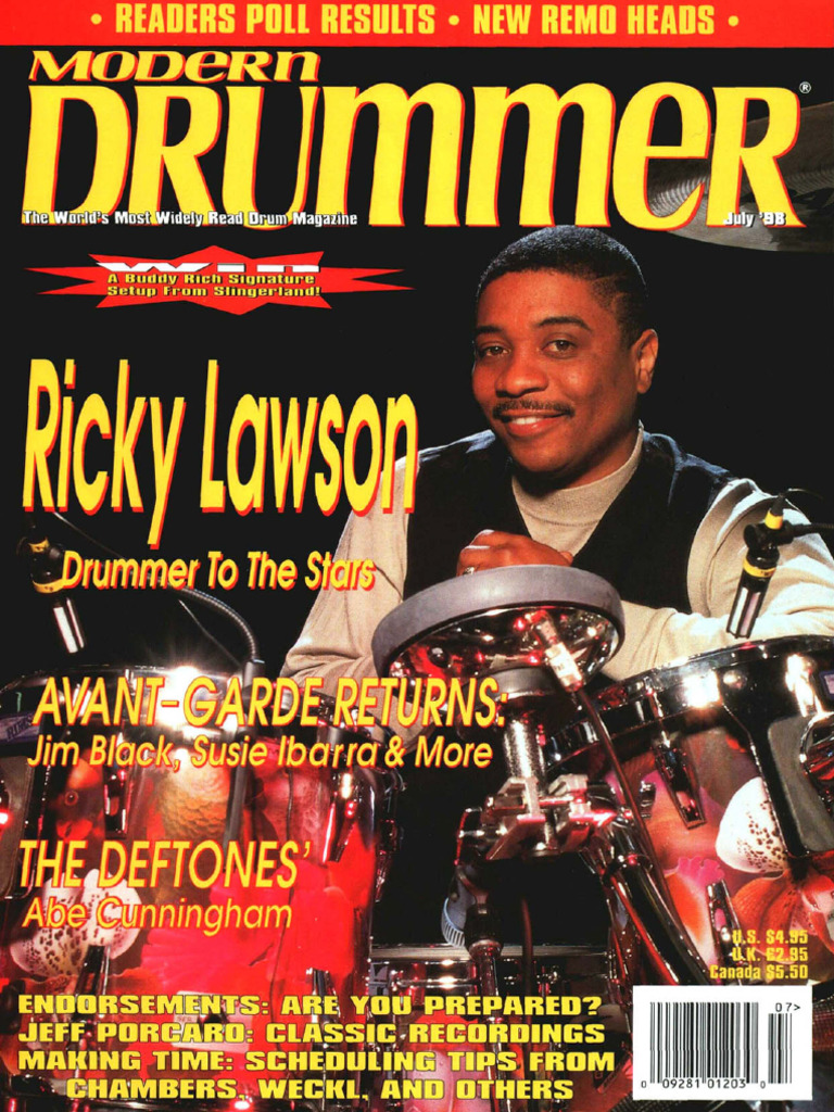 Modern Drummer 1998 No 7 - Modern Drummer, #7, #7, 22, 1998