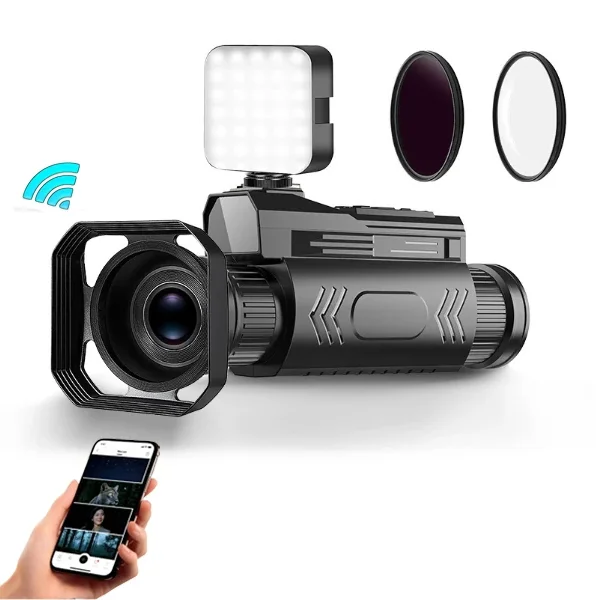 IPRee D12 4K カラフル赤外線ナイトビジョンデバイス 6400万日中および