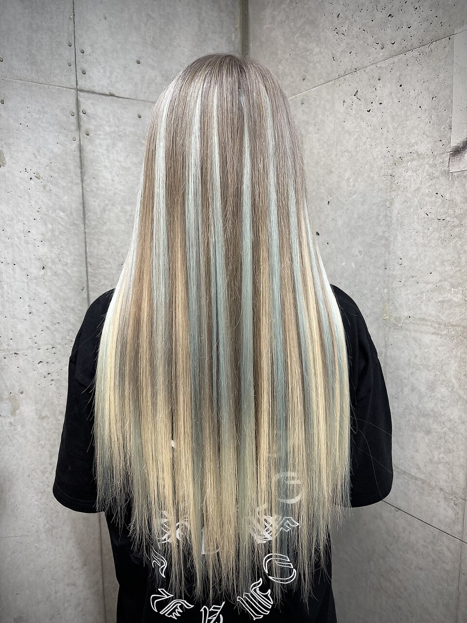 ハイトーン メッシュ 原色エクステ シールエクステ80枚：L181951792