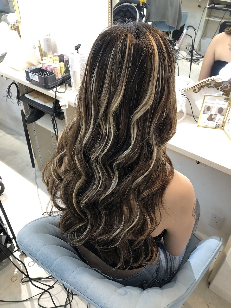 シールエクステ10枚 ハイライト☆：L183530283｜アイム(Aim)のヘア