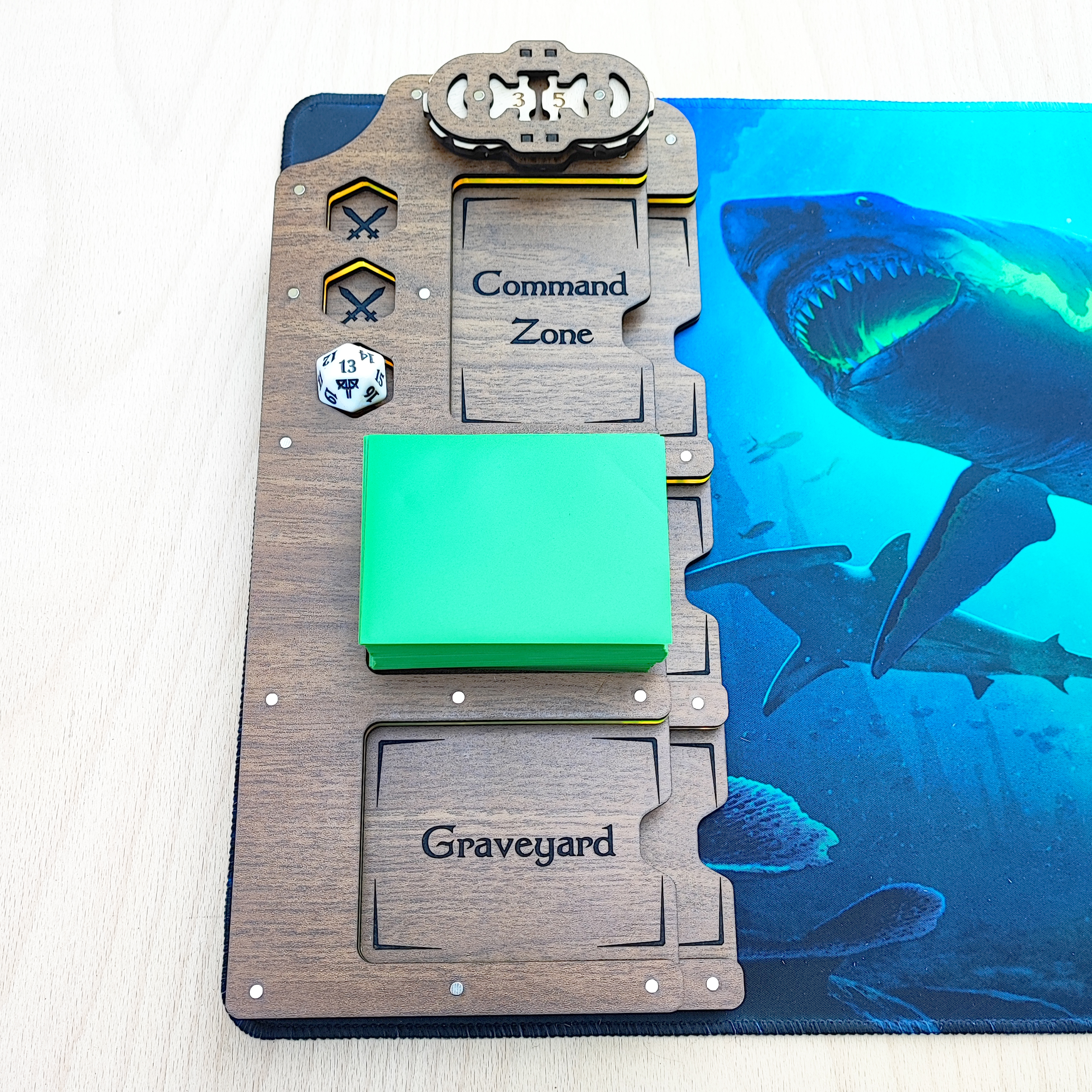 MTG deck tray by SPEARHEAD CRAFTS - Gamefound